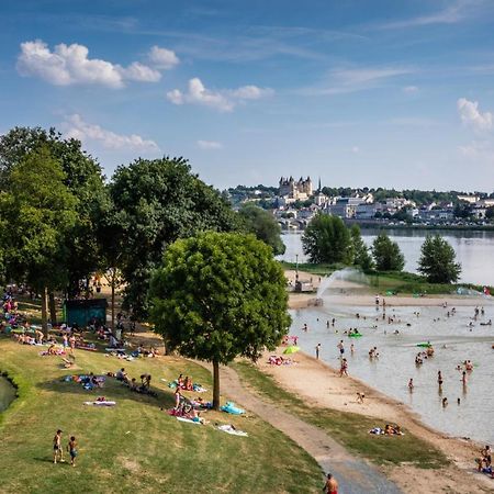 Le Bois Flotte - Maison Au Coeur De La Loire Entre Ville Et Nature Saumur Eksteriør bilde