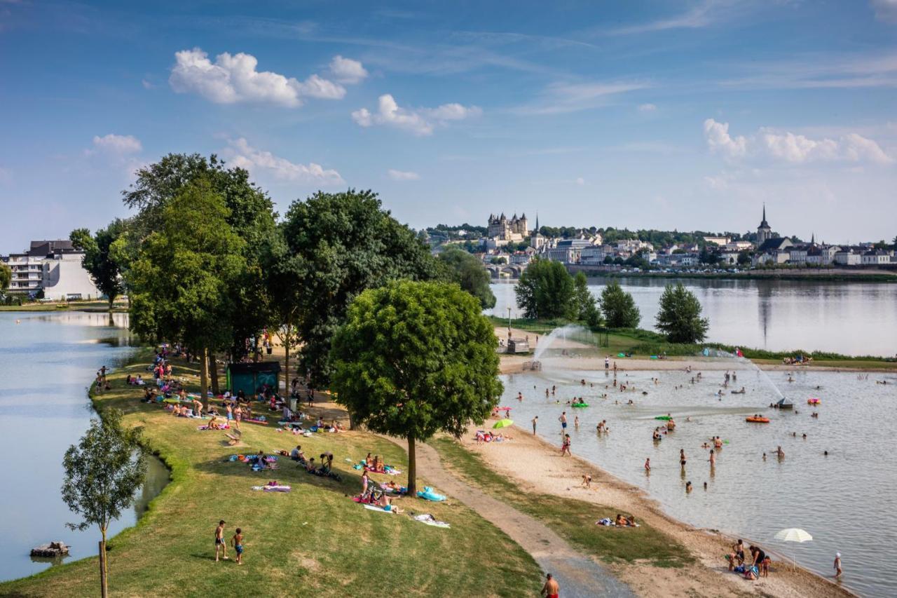 Le Bois Flotte - Maison Au Coeur De La Loire Entre Ville Et Nature Saumur Eksteriør bilde